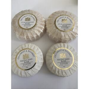 Gilchrist & Soames Oatmea1 Cleansing Bar 80 Gram And Savon Aloe Vera 40 gram Lot